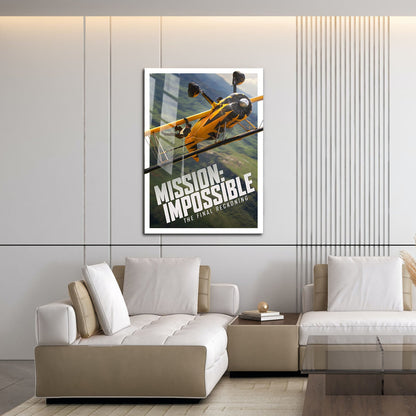 Flex Designs Metal Poster Mission Impossible The Final Reckoning Cinematic 16 x 24" Home Goods - Movie 2025 Movie Metal Poster