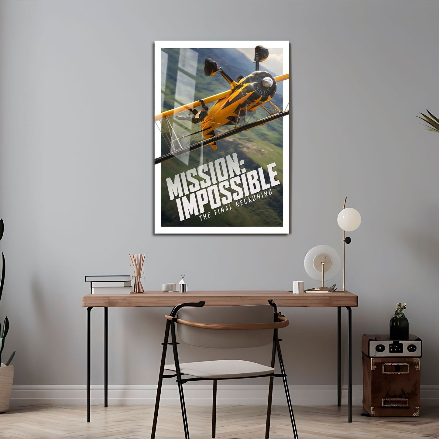 Flex Designs Metal Poster Mission Impossible The Final Reckoning Cinematic 24 x 36" Home Goods - Movie 2025 Movie Metal Poster