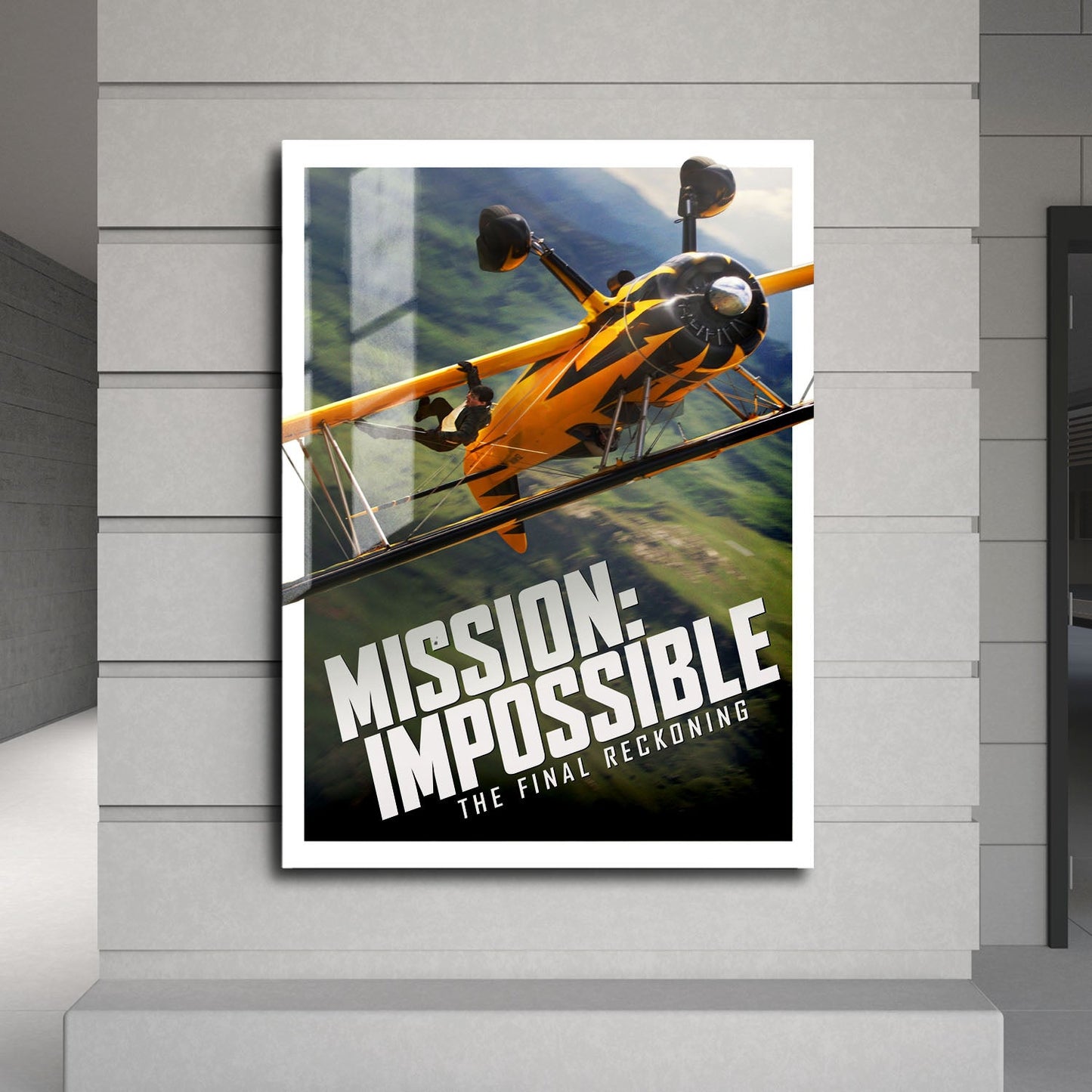 Flex Designs Metal Poster Mission Impossible The Final Reckoning Cinematic 24 x 36" Home Goods - Movie 2025 Movie Metal Poster