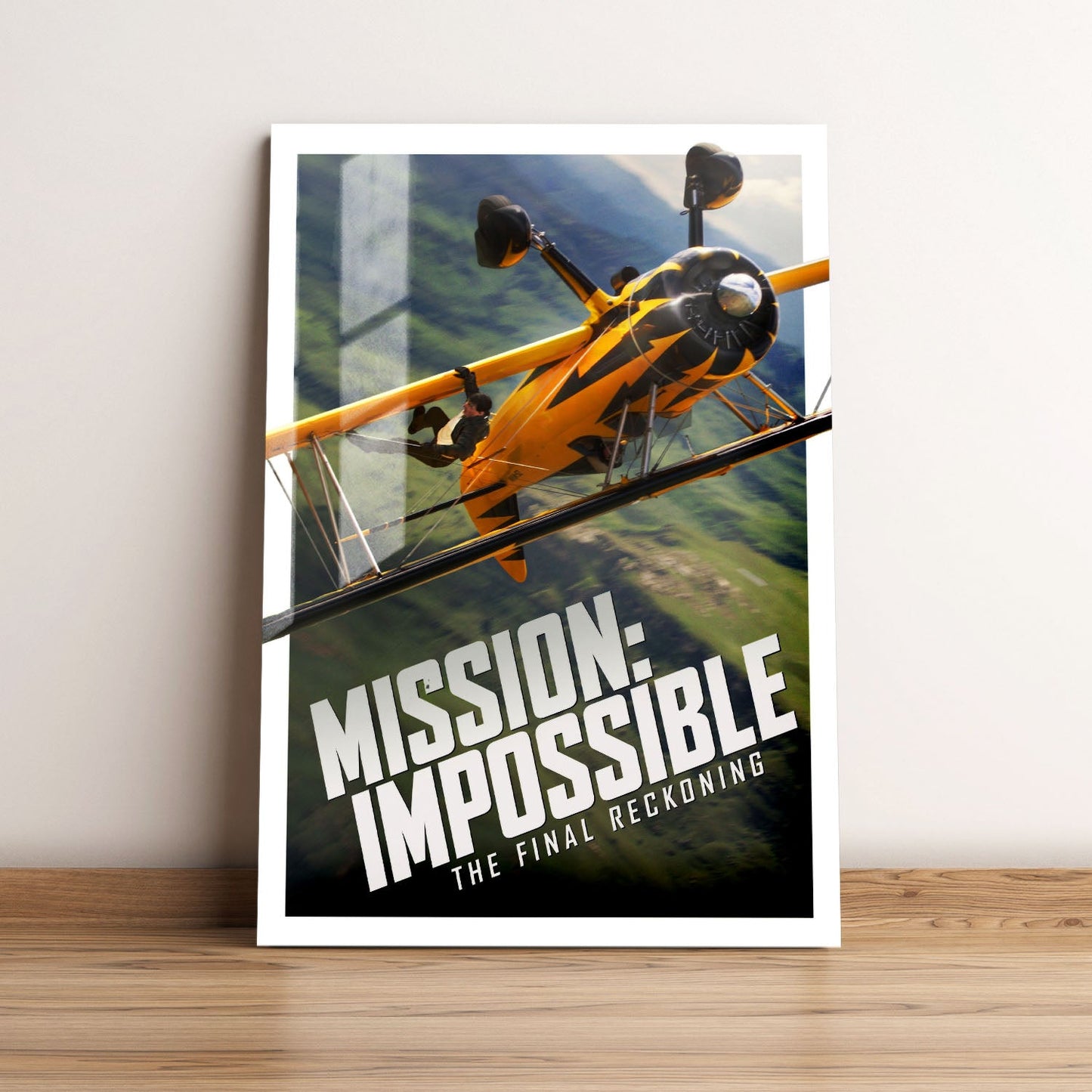 Mission Impossible The Final Reckoning Cinematic Movie Metal Poster