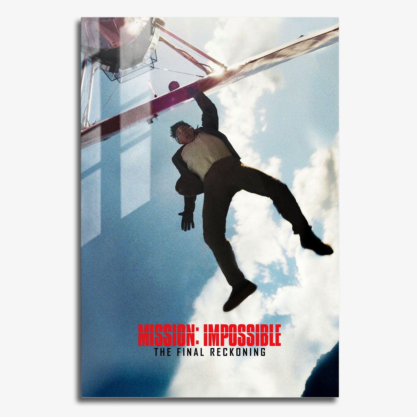Flex Designs Metal Poster Mission Impossible The Final Reckoning Key Art 11 x 17" Home Goods - Movie 2025 Movie Metal Poster