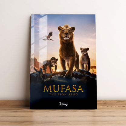Mufasa The Lion King Movie Metal Poster