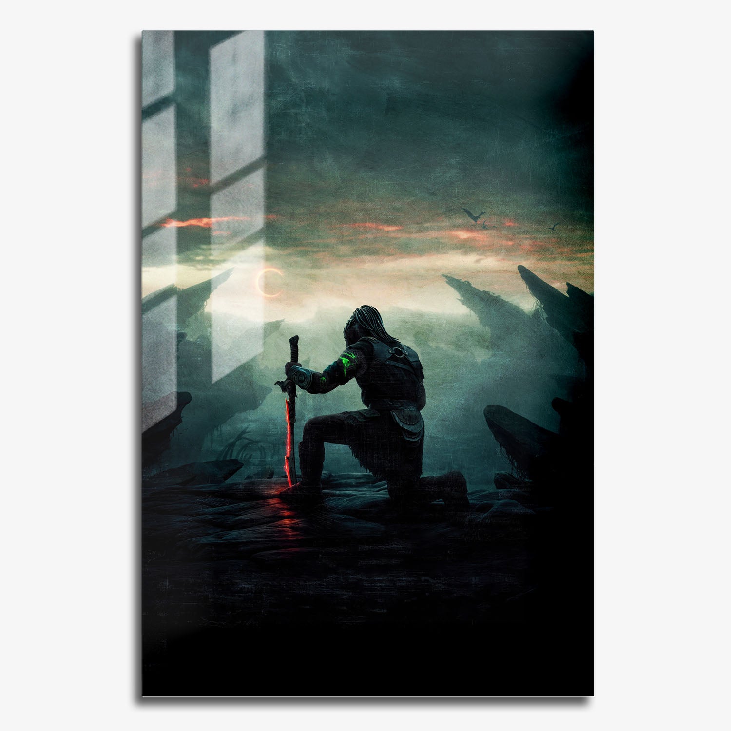 Predator Badlands Textless Metal Poster Movie Metal Poster – Flex ...