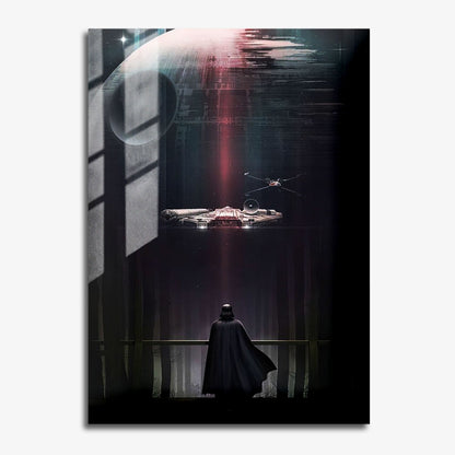 Flex Designs Metal Poster Star Wars Episode VI - Return of the Jedi Textless 11 x 17" Home Goods - Movie 1983 Movie Metal Poster
