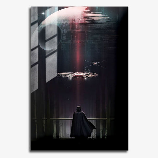 Flex Designs Metal Poster Star Wars Episode VI - Return of the Jedi Textless 11 x 17" Home Goods - Movie 1983 Movie Metal Poster