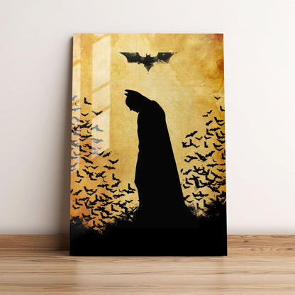 The Dark Knight Minimalist Movie Metal Poster