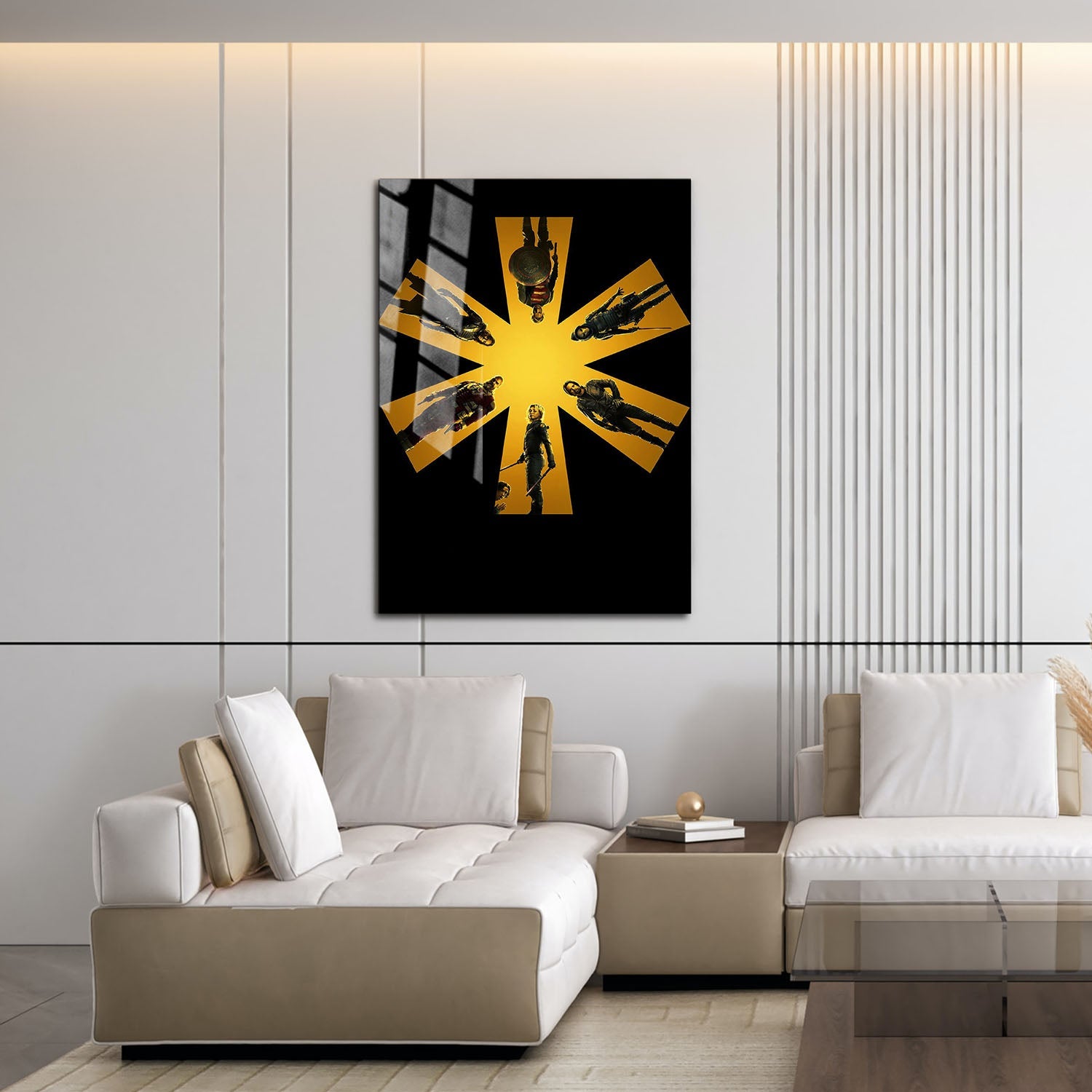 Flex Designs Metal Poster Thunderbolts Team 16 x 24" Home Goods - Movie 2025 Movie Metal Poster