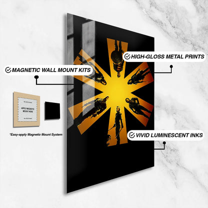 Flex Designs Metal Poster Thunderbolts Team 16 x 24" Home Goods - Movie 2025 Movie Metal Poster