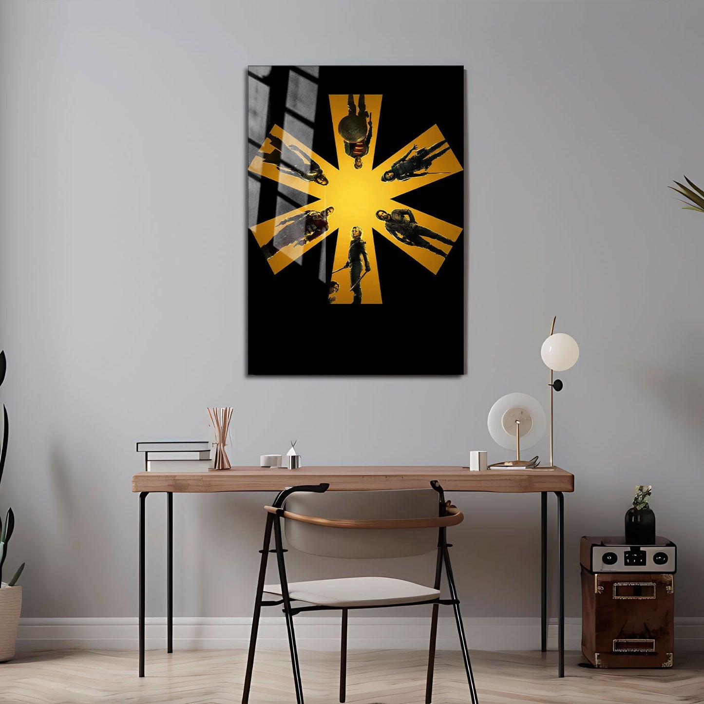 Flex Designs Metal Poster Thunderbolts Team 24 x 36" Home Goods - Movie 2025 Movie Metal Poster
