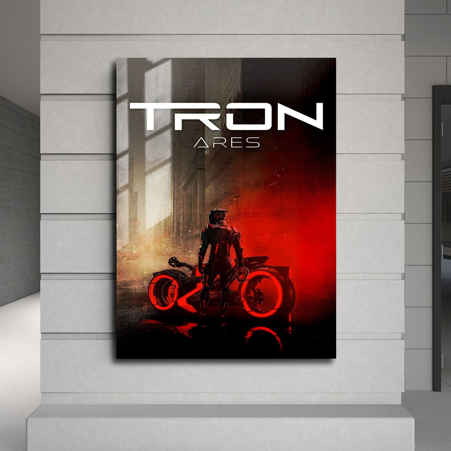 Flex Designs Metal Poster TRON Ares 24 x 36" Home Goods - Movie 2025 Movie Metal Poster