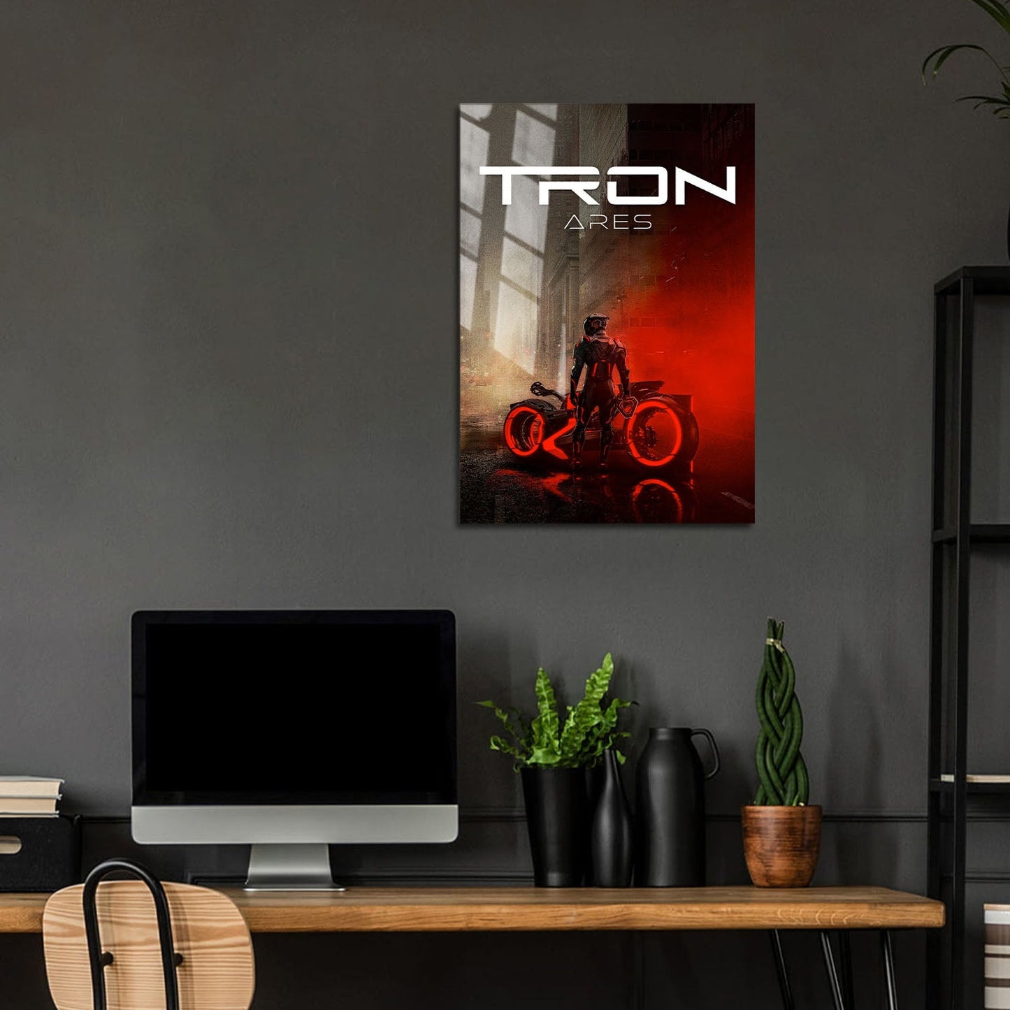 Flex Designs Metal Poster TRON Ares 5 x 7" Home Goods - Movie 2025 Movie Metal Poster