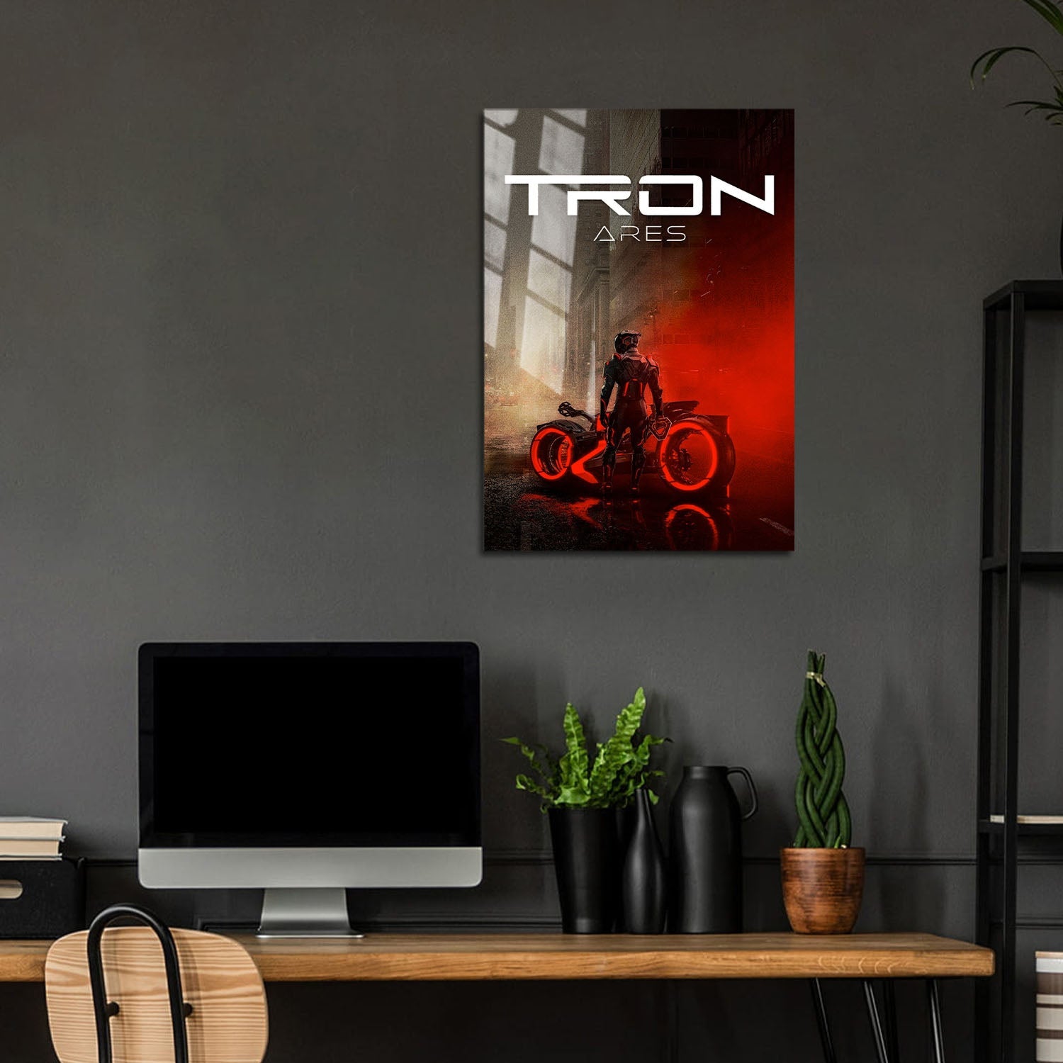 Flex Designs Metal Poster TRON Ares 5 x 7" Home Goods - Movie 2025 Movie Metal Poster