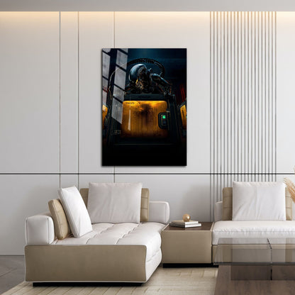 Flex Designs Metal Poster Alien Earth Simple 16 x 24" Home Goods - TV Show 2025 TV Show Metal Poster
