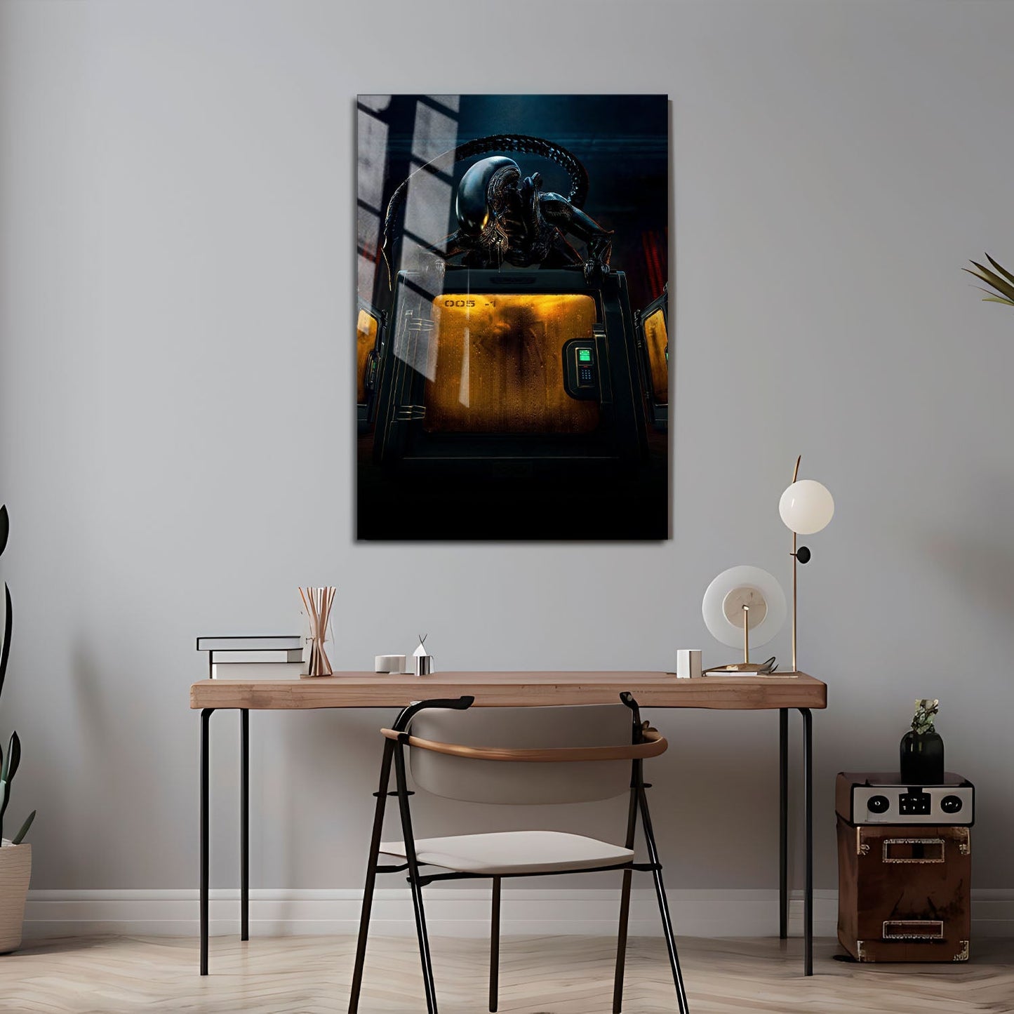 Flex Designs Metal Poster Alien Earth Simple 24 x 36" Home Goods - TV Show 2025 TV Show Metal Poster