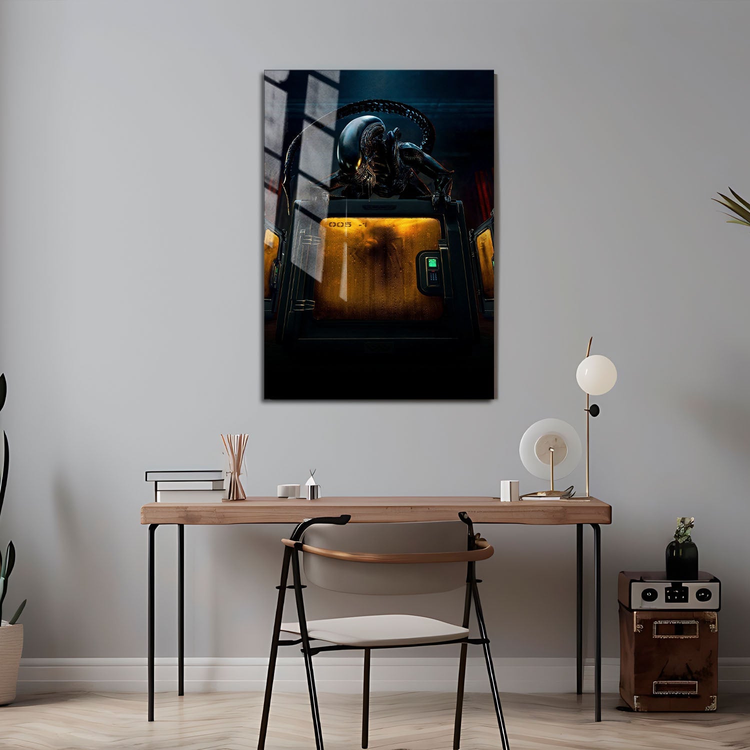Flex Designs Metal Poster Alien Earth Simple 24 x 36" Home Goods - TV Show 2025 TV Show Metal Poster