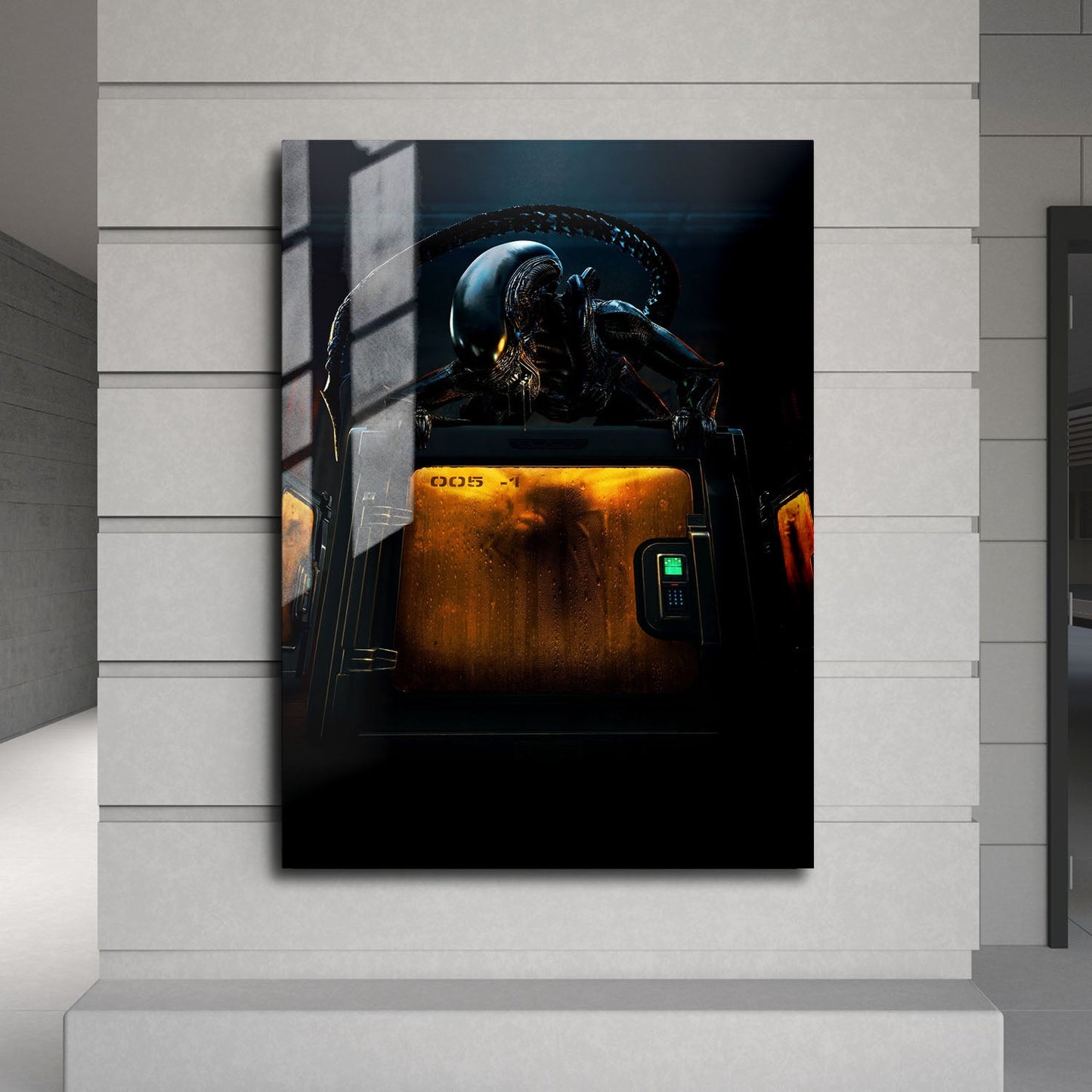 Flex Designs Metal Poster Alien Earth Simple 24 x 36" Home Goods - TV Show 2025 TV Show Metal Poster