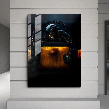 Flex Designs Metal Poster Alien Earth Simple 24 x 36" Home Goods - TV Show 2025 TV Show Metal Poster