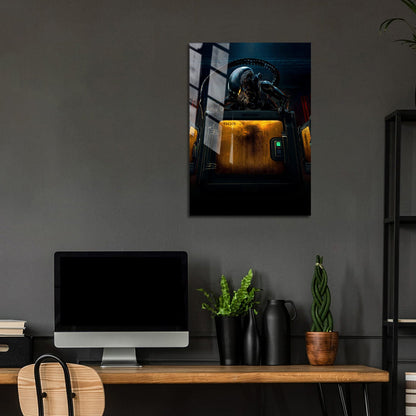 Flex Designs Metal Poster Alien Earth Simple 5 x 7" Home Goods - TV Show 2025 TV Show Metal Poster