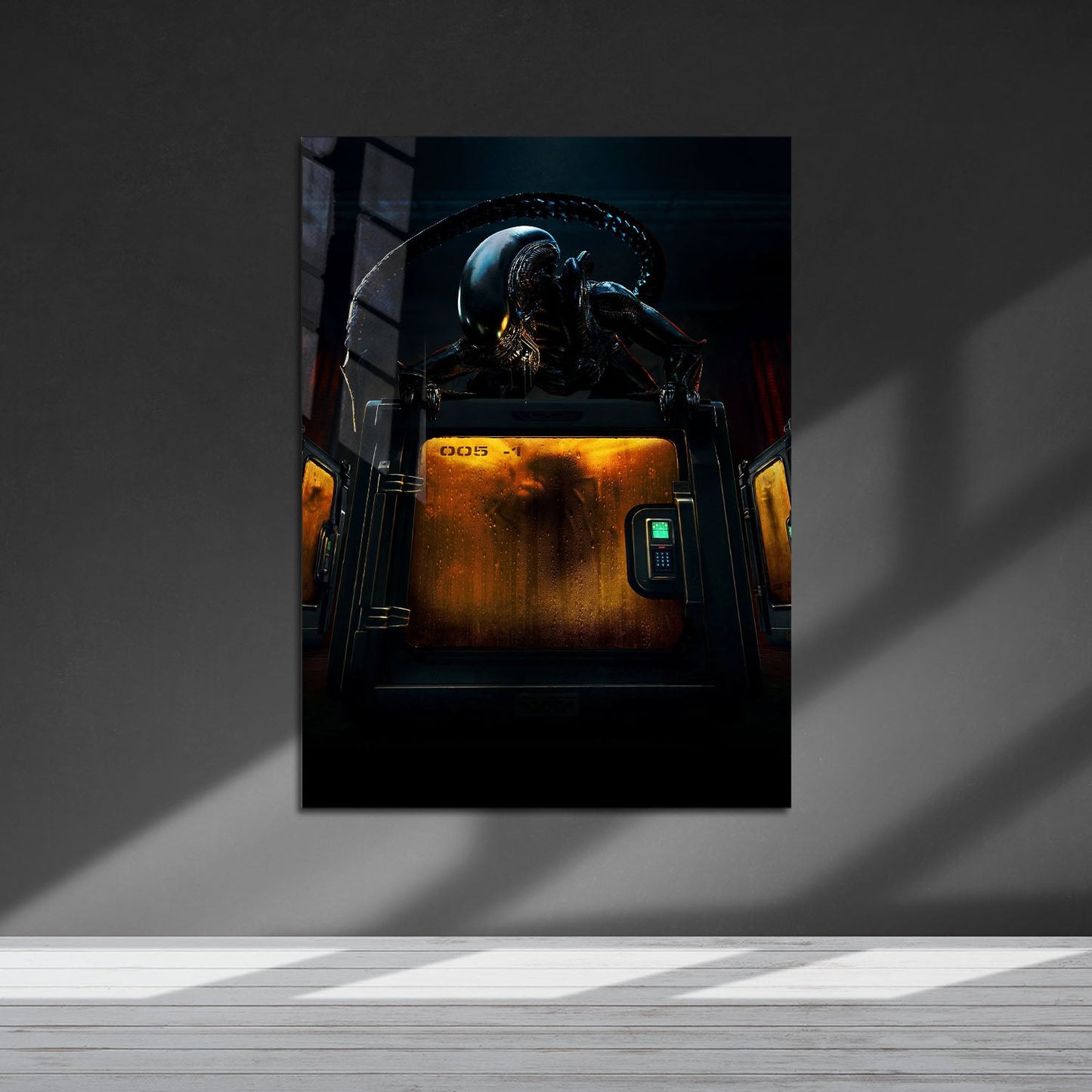 Flex Designs Metal Poster Alien Earth Simple 5 x 7" Home Goods - TV Show 2025 TV Show Metal Poster