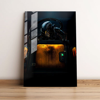 Alien Earth Simple TV Show Metal Poster