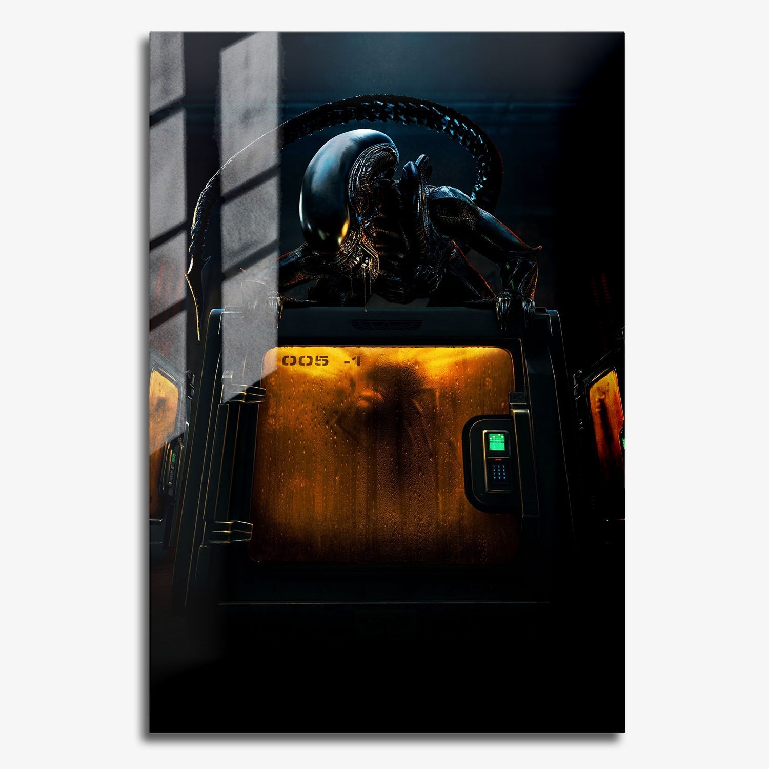Flex Designs Metal Poster Alien Earth Simple 11 x 17" Home Goods - TV Show 2025 TV Show Metal Poster