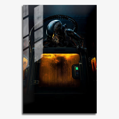 Flex Designs Metal Poster Alien Earth Simple 11 x 17" Home Goods - TV Show 2025 TV Show Metal Poster