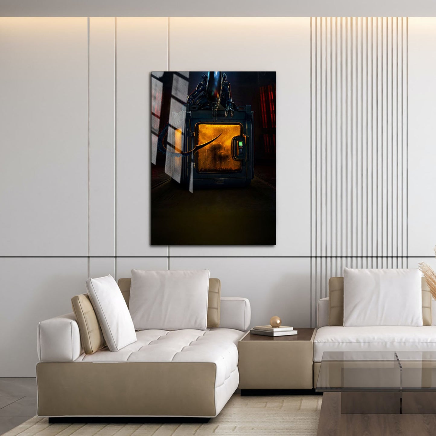 Flex Designs Metal Poster Alien Earth Textless 16 x 24" Home Goods - TV Show 2025 TV Show Metal Poster
