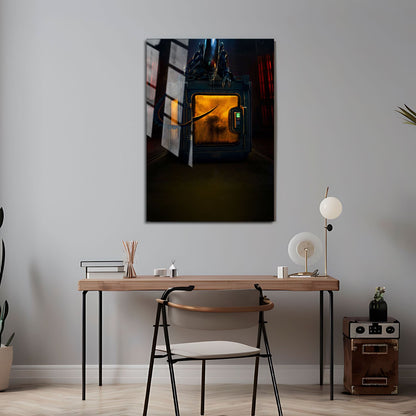 Flex Designs Metal Poster Alien Earth Textless 24 x 36" Home Goods - TV Show 2025 TV Show Metal Poster
