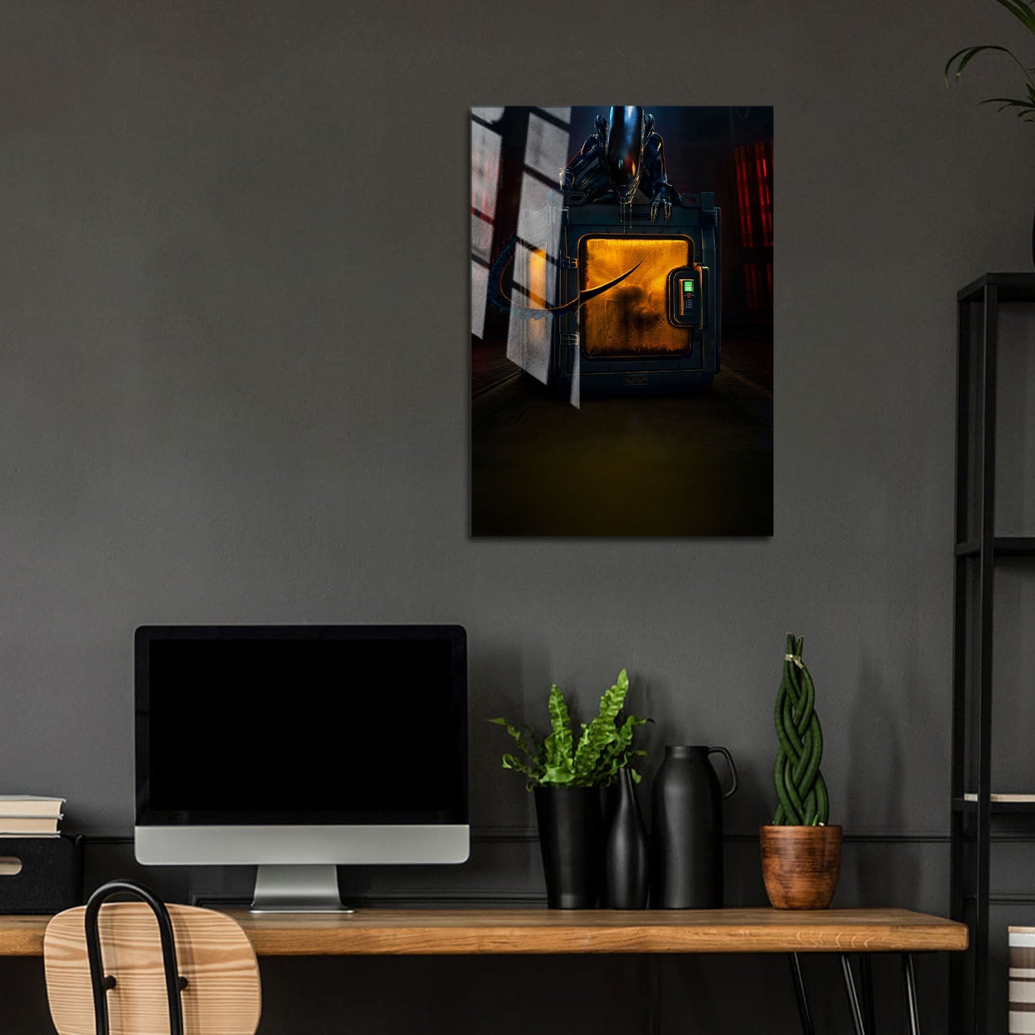 Flex Designs Metal Poster Alien Earth Textless 5 x 7" Home Goods - TV Show 2025 TV Show Metal Poster