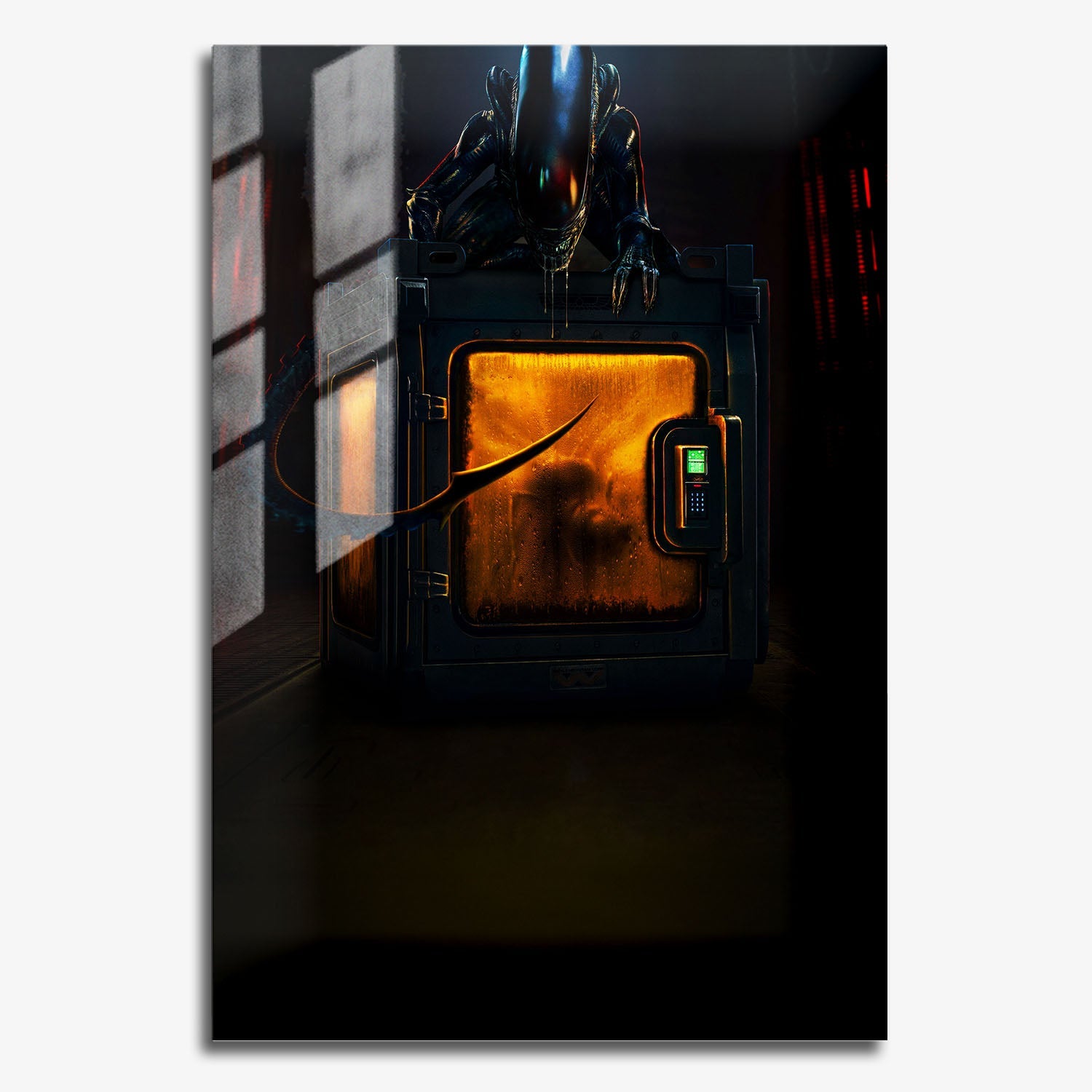 Flex Designs Metal Poster Alien Earth Textless 11 x 17" Home Goods - TV Show 2025 TV Show Metal Poster