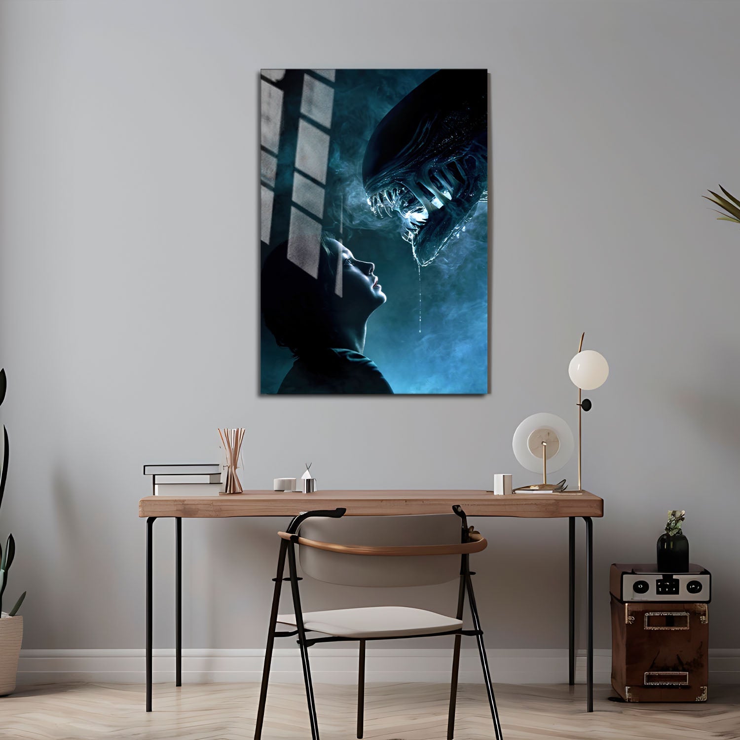 Flex Designs Metal Poster Alien Romulus Key Art 24 x 36" Home Goods - Movie 2025 Movie Metal Poster