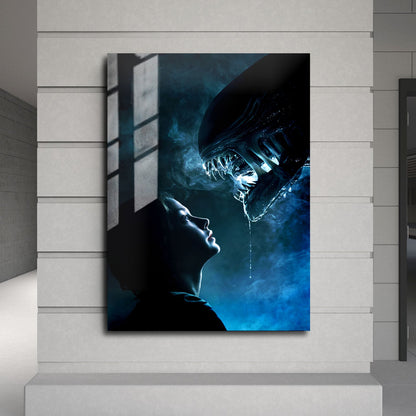 Flex Designs Metal Poster Alien Romulus Key Art 24 x 36" Home Goods - Movie 2025 Movie Metal Poster