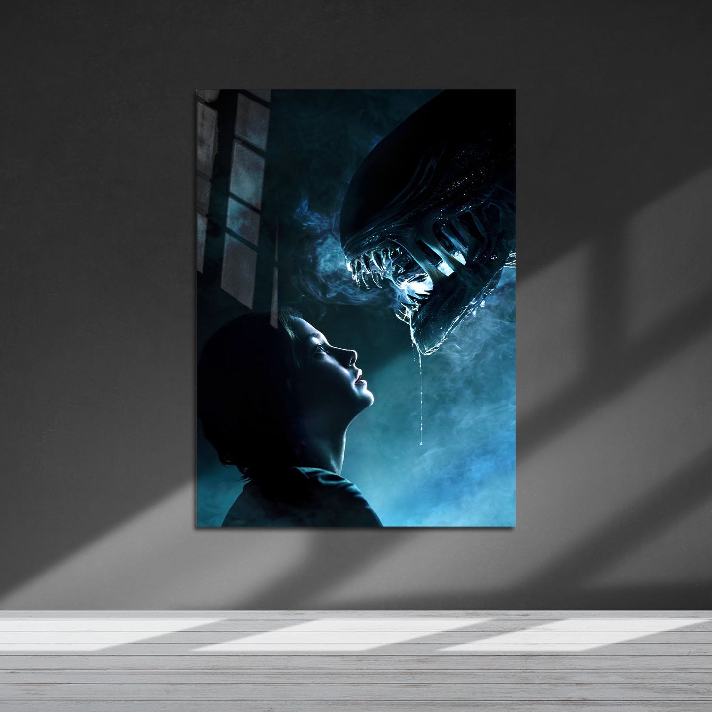 Flex Designs Metal Poster Alien Romulus Key Art 5 x 7" Home Goods - Movie 2025 Movie Metal Poster