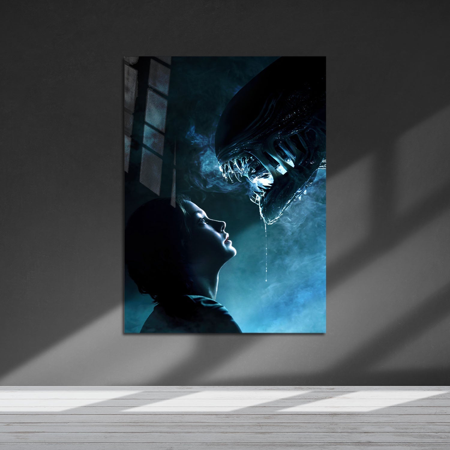Flex Designs Metal Poster Alien Romulus Key Art 5 x 7" Home Goods - Movie 2025 Movie Metal Poster