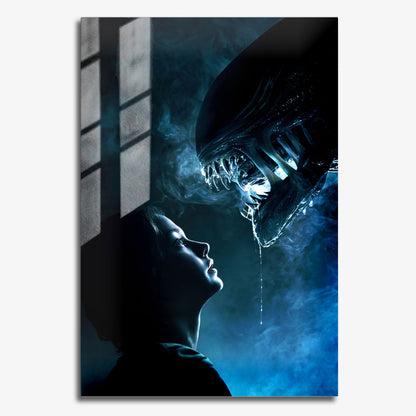 Flex Designs Metal Poster Alien Romulus Key Art 11 x 17" Home Goods - Movie 2025 Movie Metal Poster