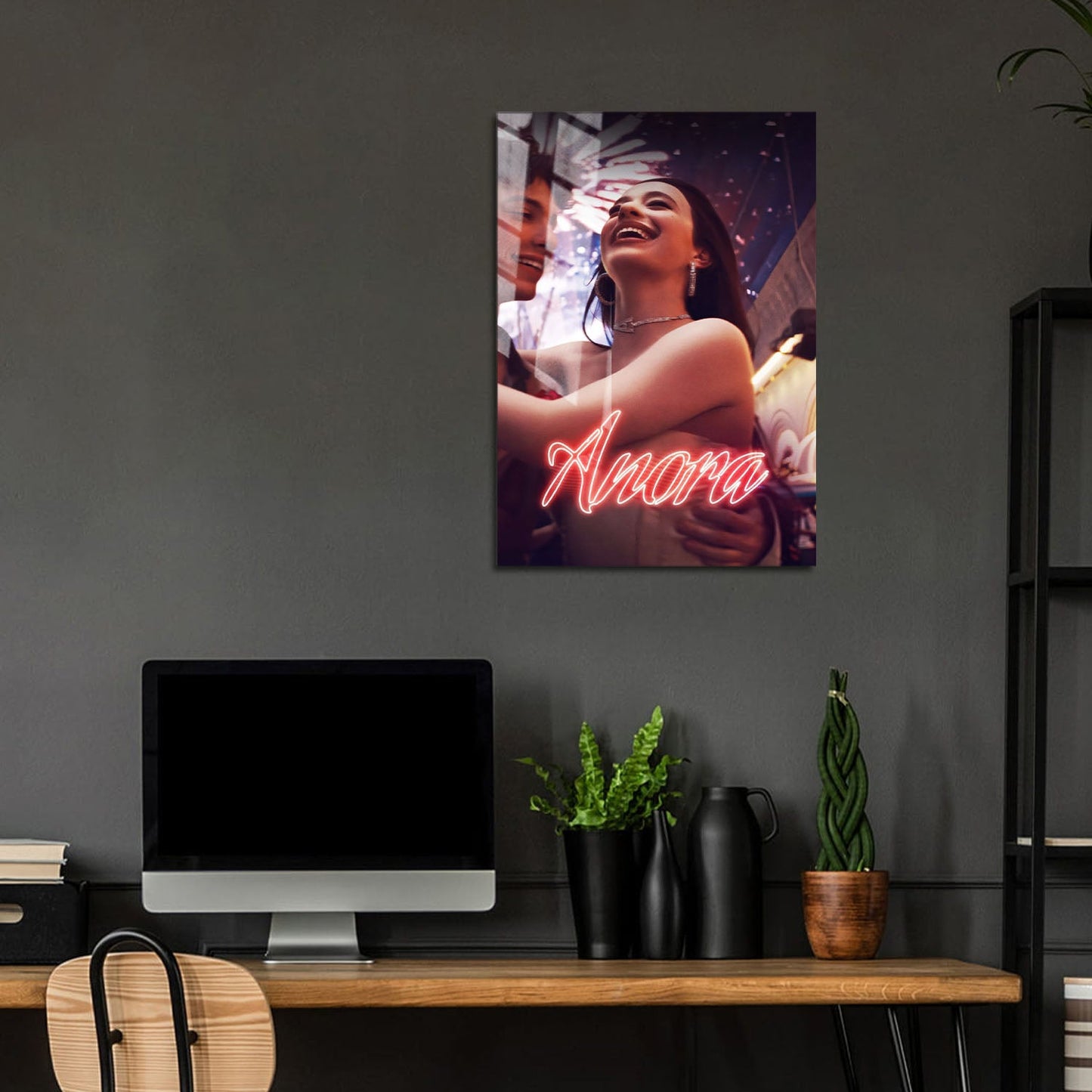 Flex Designs Metal Poster Anora 5 x 7" Home Goods - Movie 2024 Movie Metal Poster