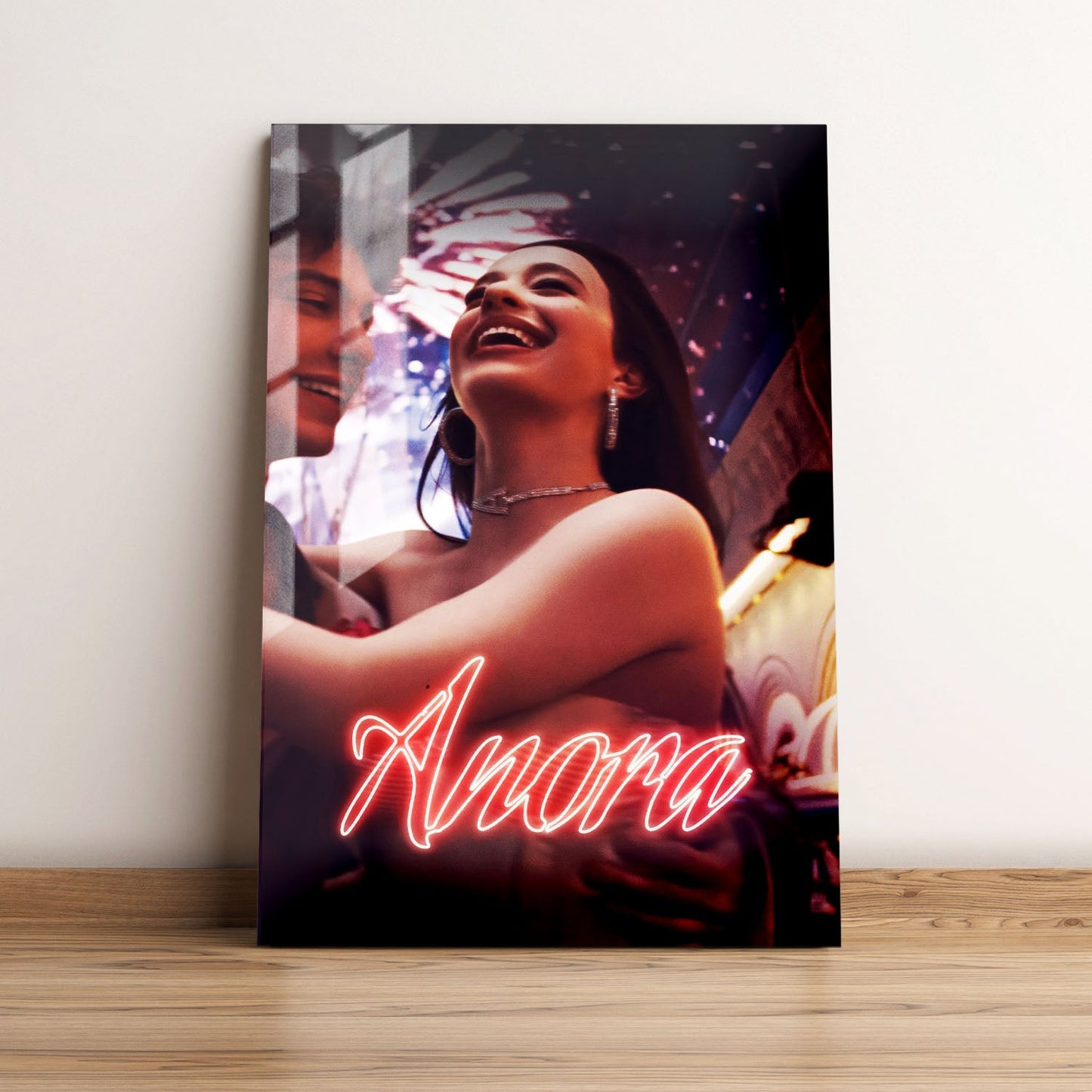 Anora Movie Metal Poster
