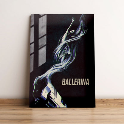 Ballerina Teaser Movie Metal Poster