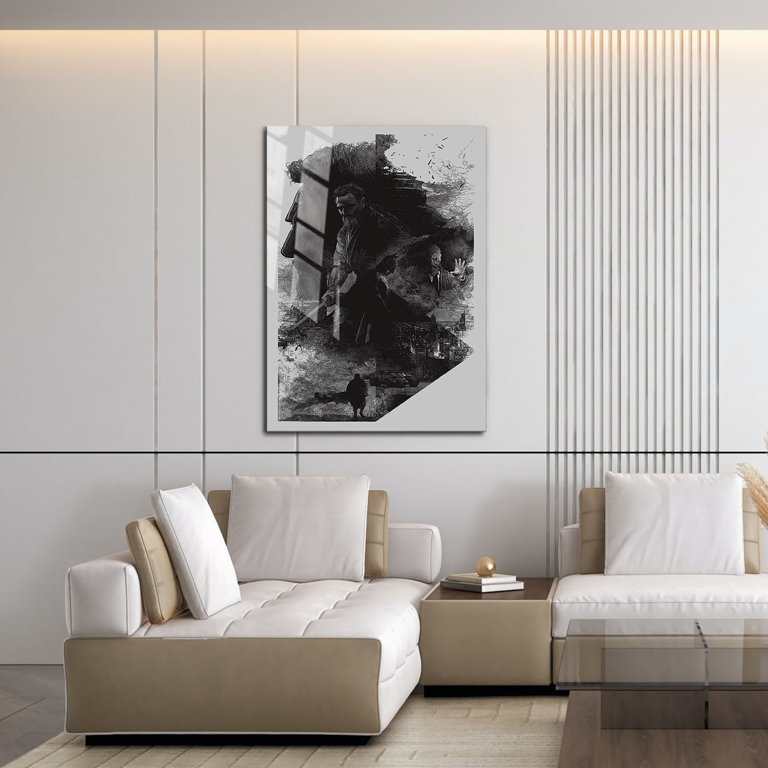 Flex Designs Metal Poster Batman Begins Teaser 16 x 24" Home Goods - Movie 2005 Movie Metal Poster