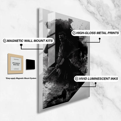 Flex Designs Metal Poster Batman Begins Teaser 16 x 24" Home Goods - Movie 2005 Movie Metal Poster