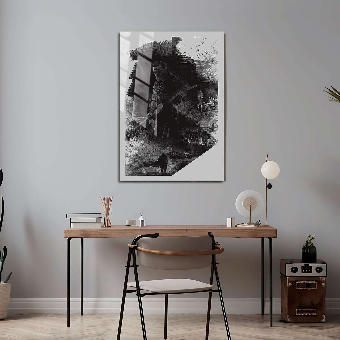 Flex Designs Metal Poster Batman Begins Teaser 24 x 36" Home Goods - Movie 2005 Movie Metal Poster