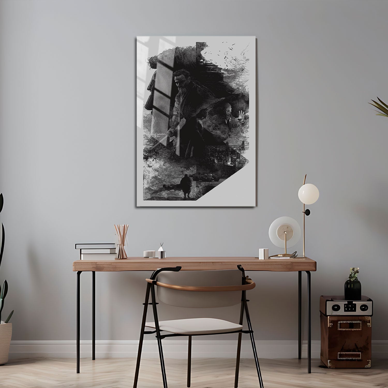 Flex Designs Metal Poster Batman Begins Teaser 24 x 36" Home Goods - Movie 2005 Movie Metal Poster