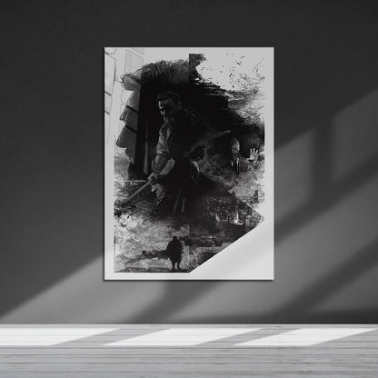 Flex Designs Metal Poster Batman Begins Teaser 5 x 7" Home Goods - Movie 2005 Movie Metal Poster