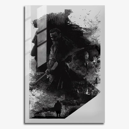 Flex Designs Metal Poster Batman Begins Teaser 11 x 17" Home Goods - Movie 2005 Movie Metal Poster