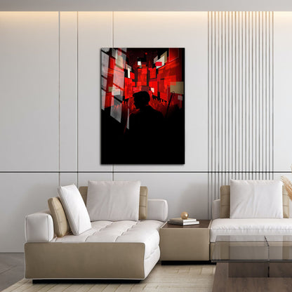 Flex Designs Metal Poster Daredevil Born Again Cartoon 16 x 24" Home Goods - TV Show 2025 TV Show Metal Poster