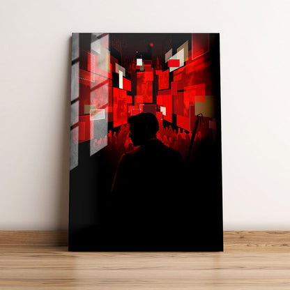 Daredevil Born Again Cartoon TV Show Metal Poster