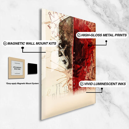 Flex Designs Metal Poster Daredevil Born Again Textless 16 x 24" Home Goods - TV Show 2025 TV Show Metal Poster