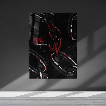 Flex Designs Metal Poster Django Unchained Minimalist 5 x 7" Home Goods - Movie 2012 Movie Metal Poster
