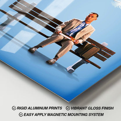 Flex Designs Metal Poster Forrest Gump 11 x 17" Home Goods - Movie 1994 Movie Metal Poster