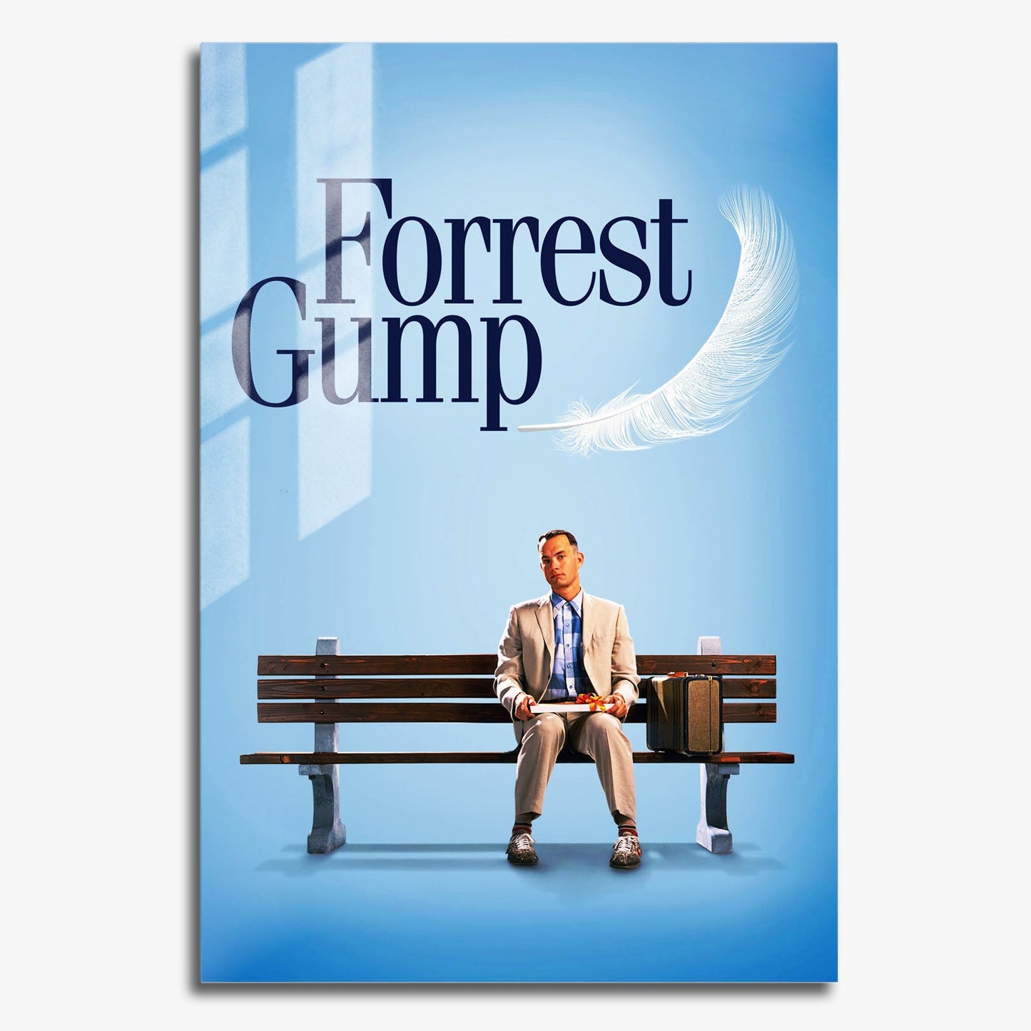 Flex Designs Metal Poster Forrest Gump 11 x 17" Home Goods - Movie 1994 Movie Metal Poster